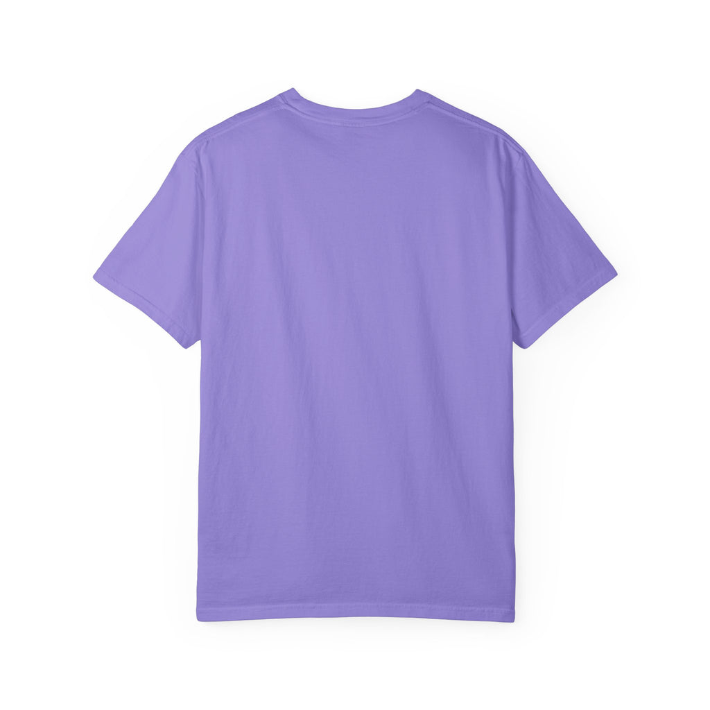 2. AI is LIFE  "Orange Overclock" Unisex Garment-Dyed T-shirt