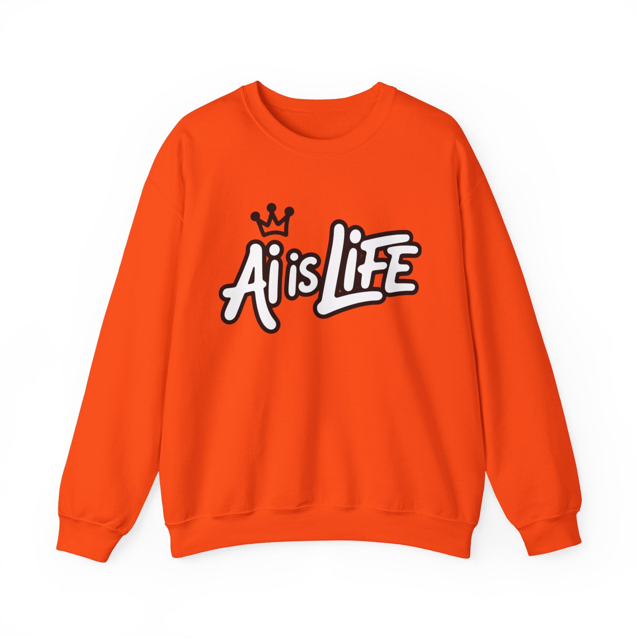 Ai is Life  "Crown Circuit" Unisex Heavy Blend™ Crewneck Sweatshirt