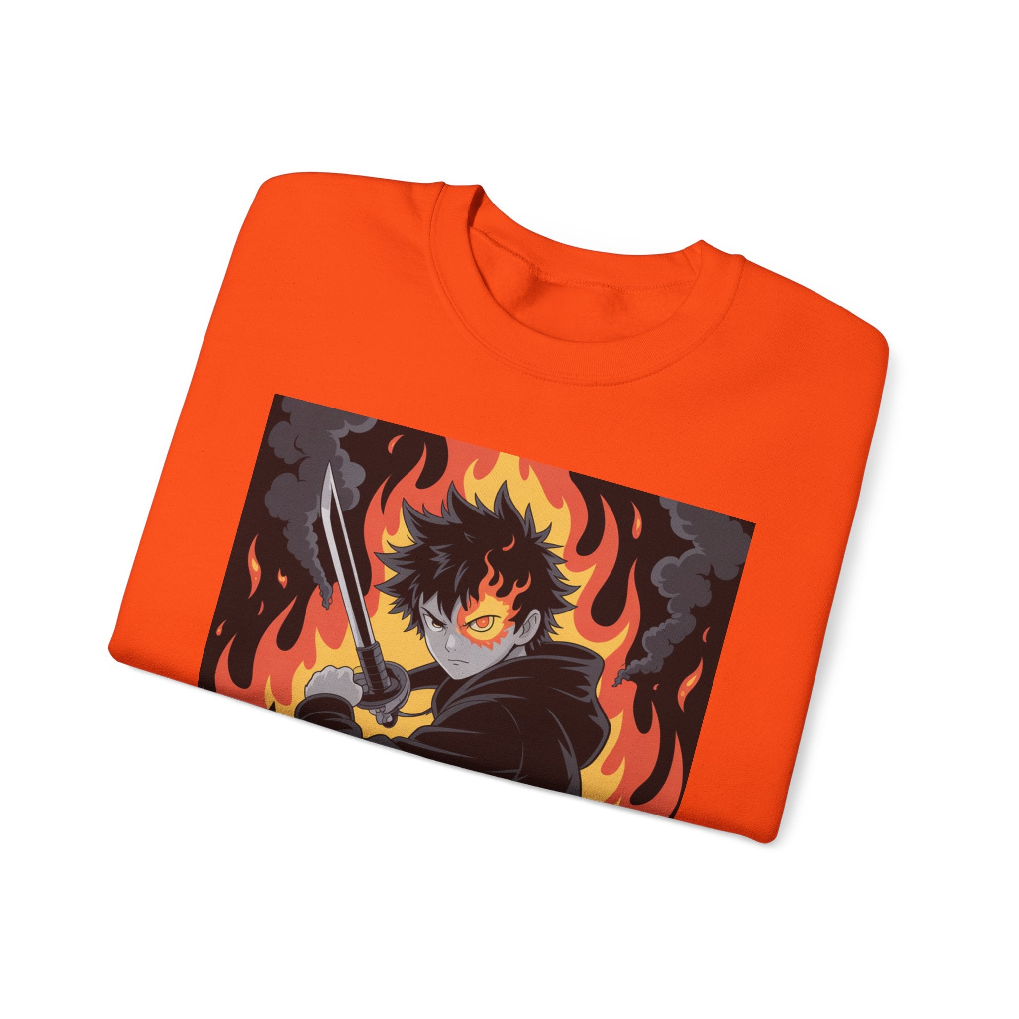 AI BEAST  "Warrior.exe"  Unisex Heavy Blend™ Crewneck Sweatshirt