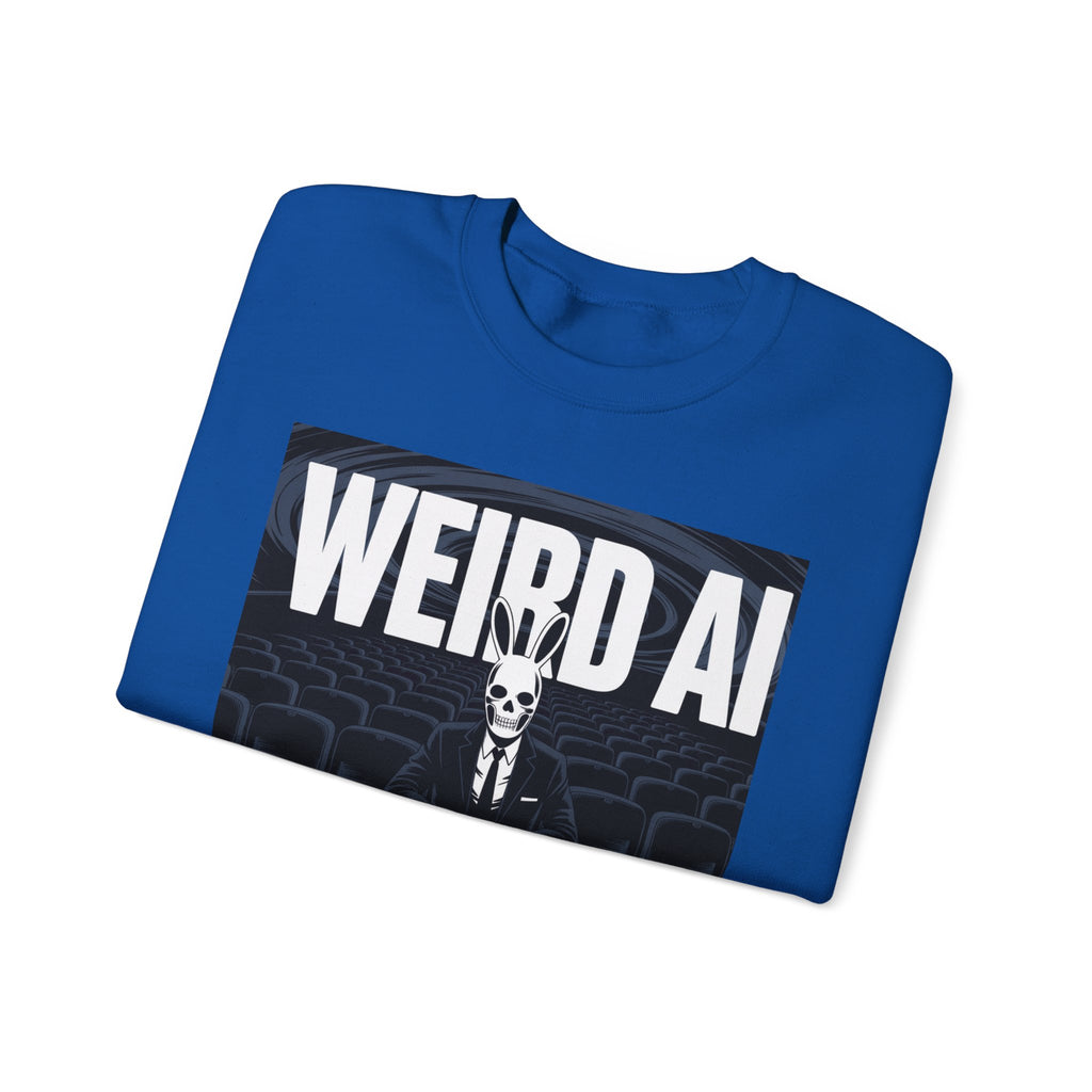 WEIRD AI " Backrooms Theater "  Unisex Heavy Blend™ Crewneck Sweatshirt