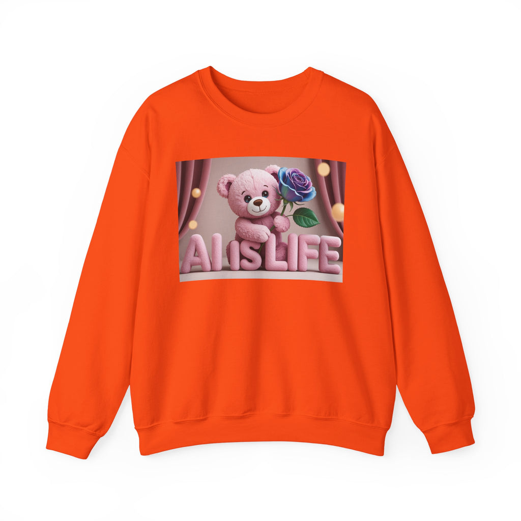 AI IS LIFE  "CUTE CIRCUIT" Unisex Heavy Blend™ Crewneck Sweatshirt