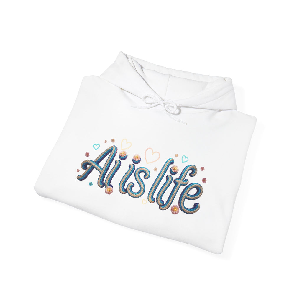 AI is Life  "TWISTED BEAUTY"  Cozy Unisex Sweatshirt
