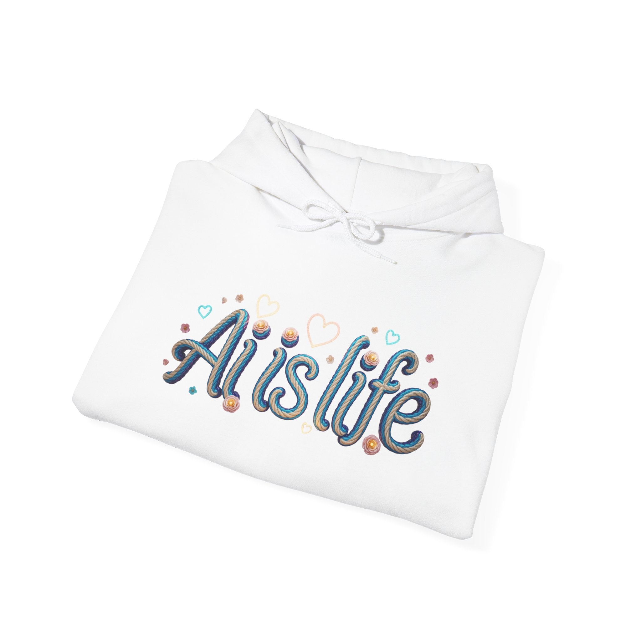 AI is Life  "TWISTED BEAUTY"  Cozy Unisex Sweatshirt