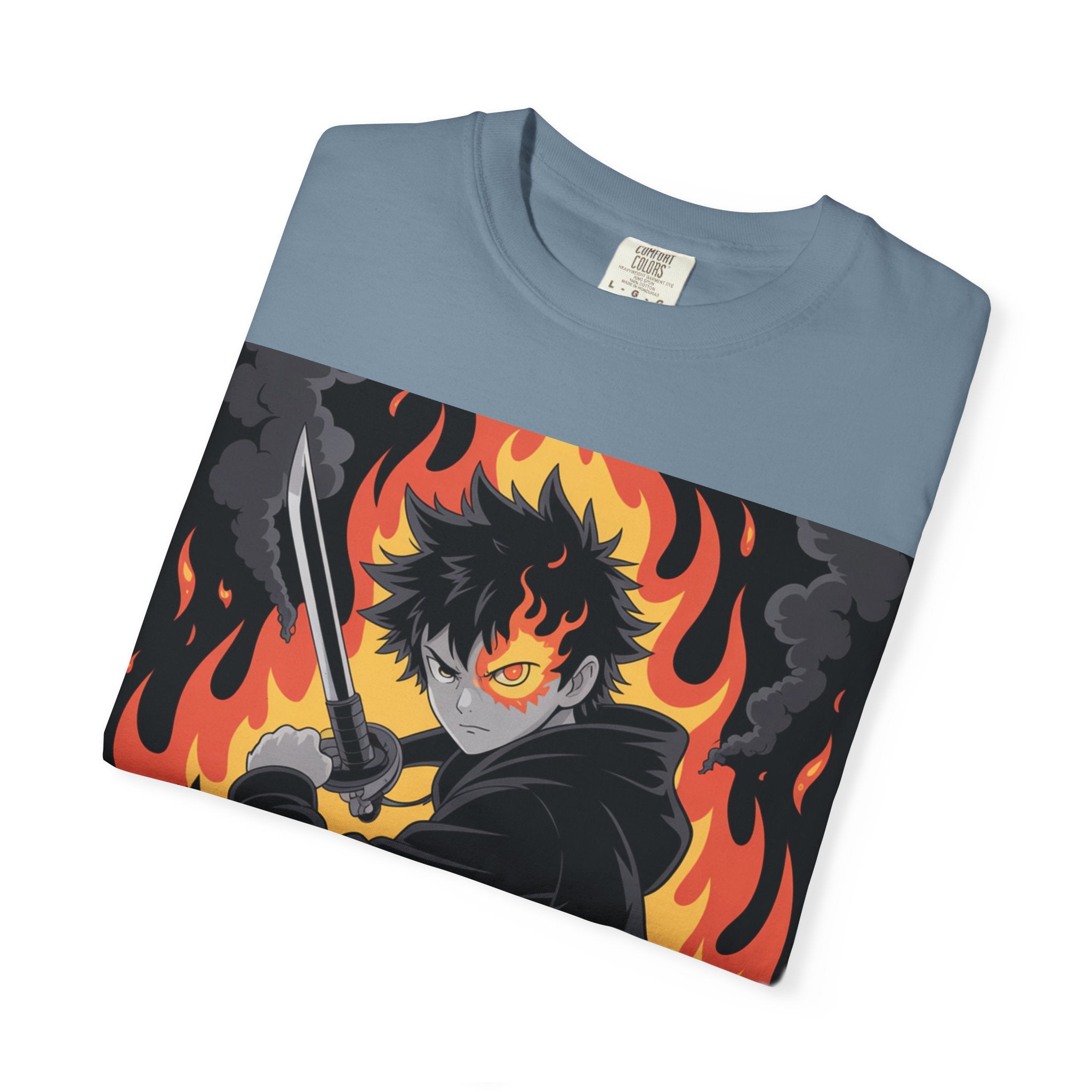 AI  BEAST "Warrior.exe"  of Unisex Garment-Dyed T-shirt