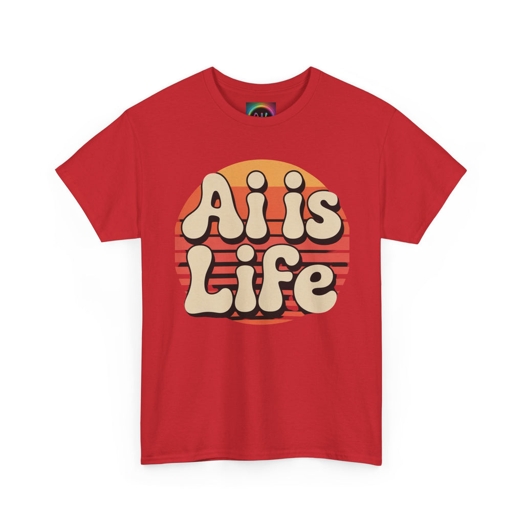 Ali Is Life "SUNSET CIRCUITRY" Retro Graphic T-Shirt