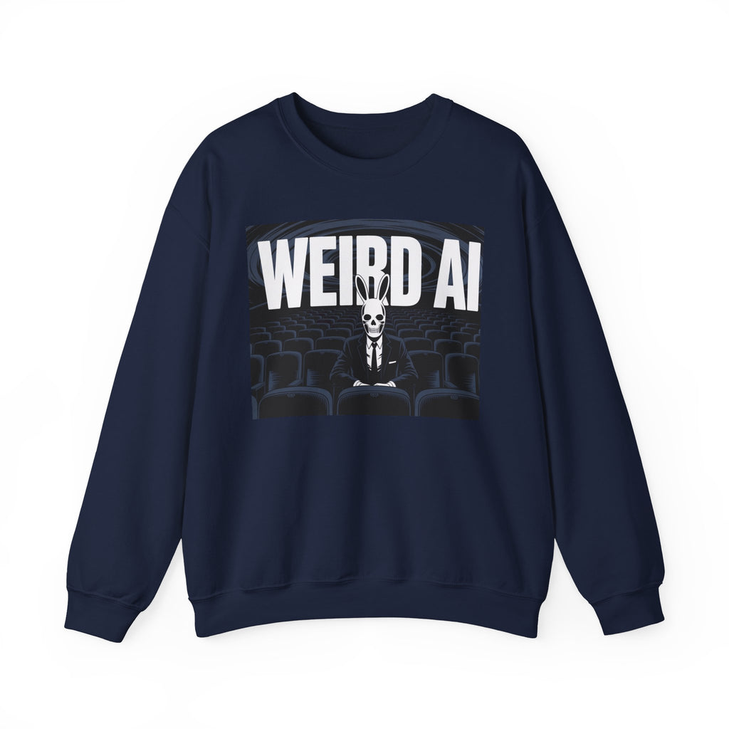 WEIRD AI " Backrooms Theater "  Unisex Heavy Blend™ Crewneck Sweatshirt