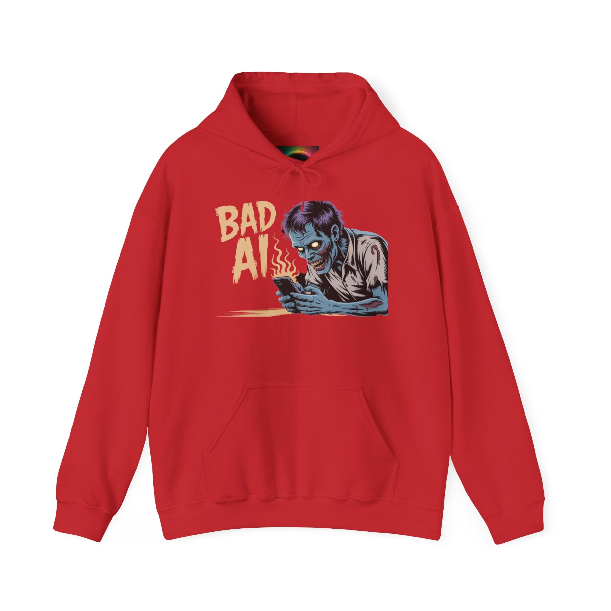 Bad AI "ZOMBIE SCROLL" Unisex Heavy Blend™ Hooded Sweatshirt