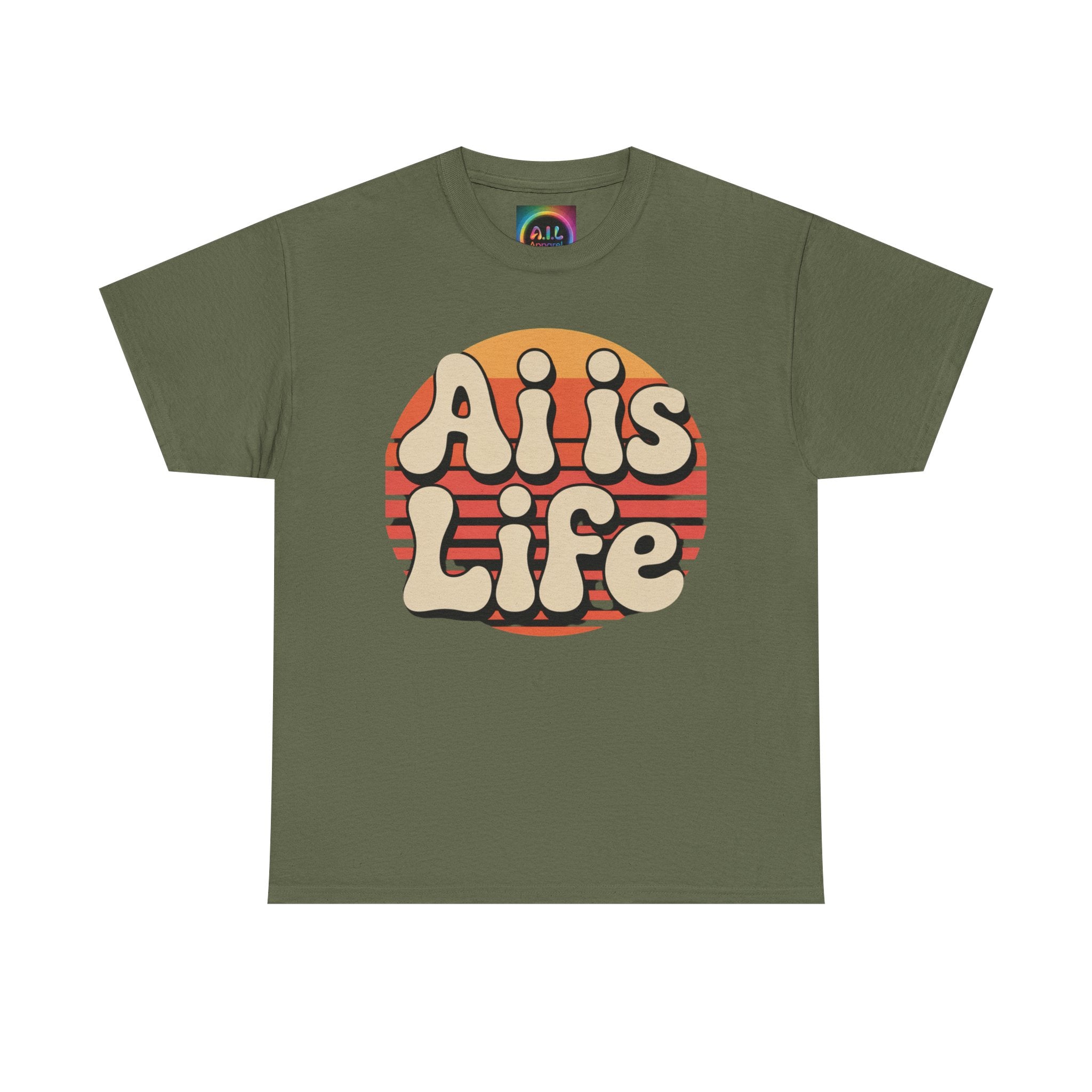Ali Is Life "SUNSET CIRCUITRY" Retro Graphic T-Shirt