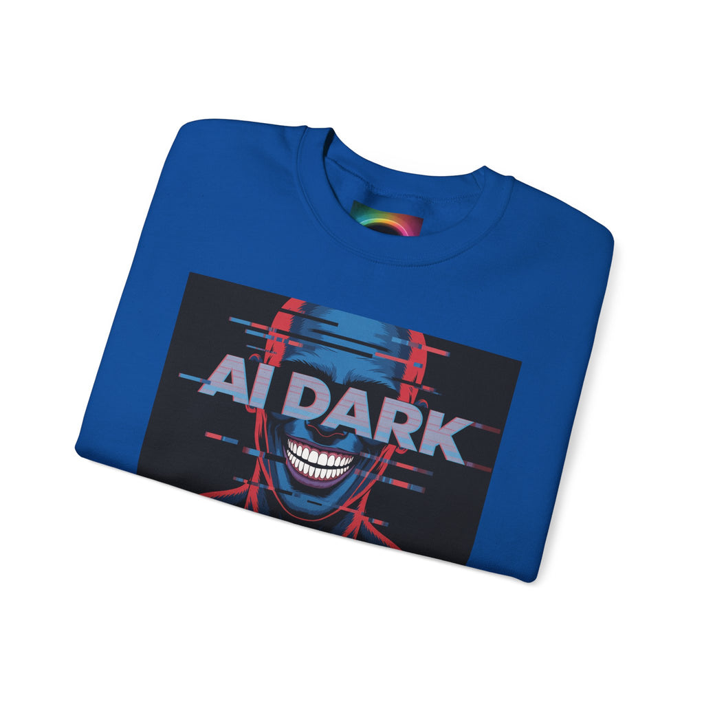 AI DARK  " Deepcore Distortion "  unisex Heavy Blend™ Crewneck Sweatshirt