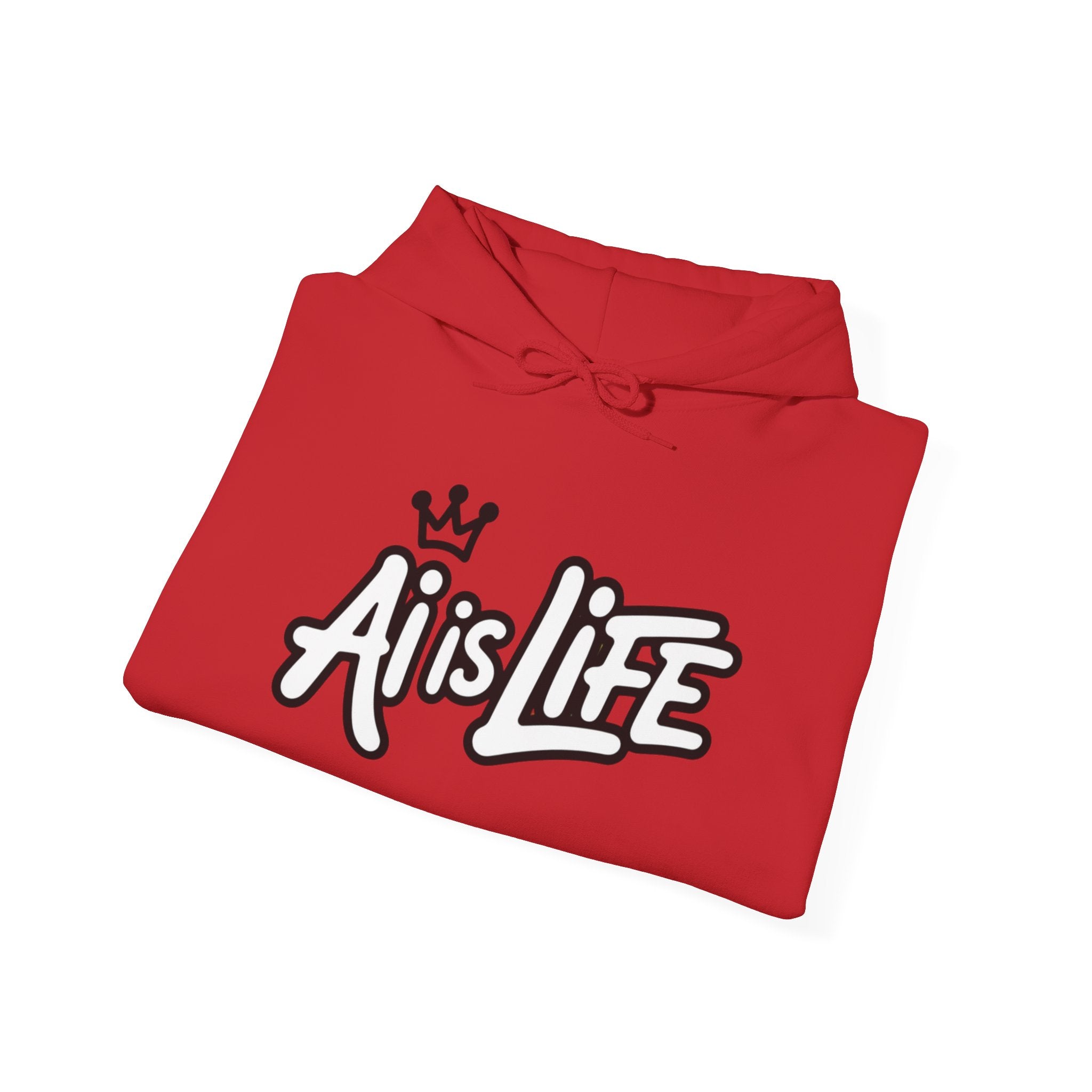 AI is LIFE “DIGITAL DYNASTY” Unisex Heavy Blend™ Hooded Sweatshirt