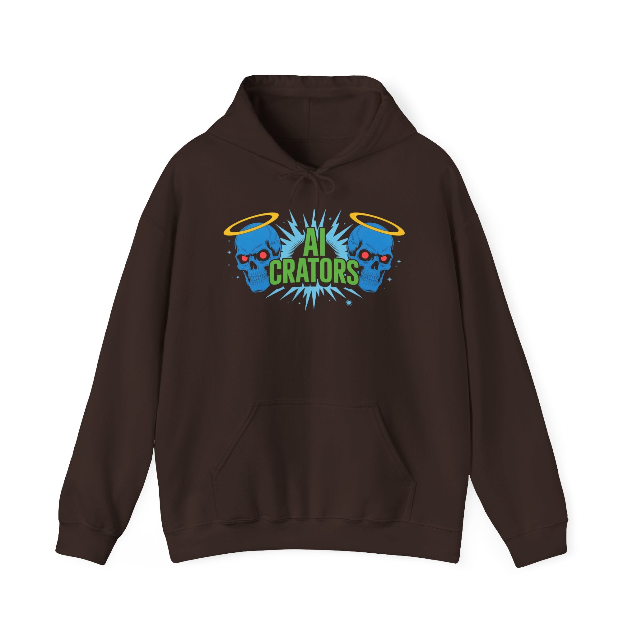 AI CREATORS "HALO LOGIC SKULLS" Unisex Heavy Blend™ Hoodie