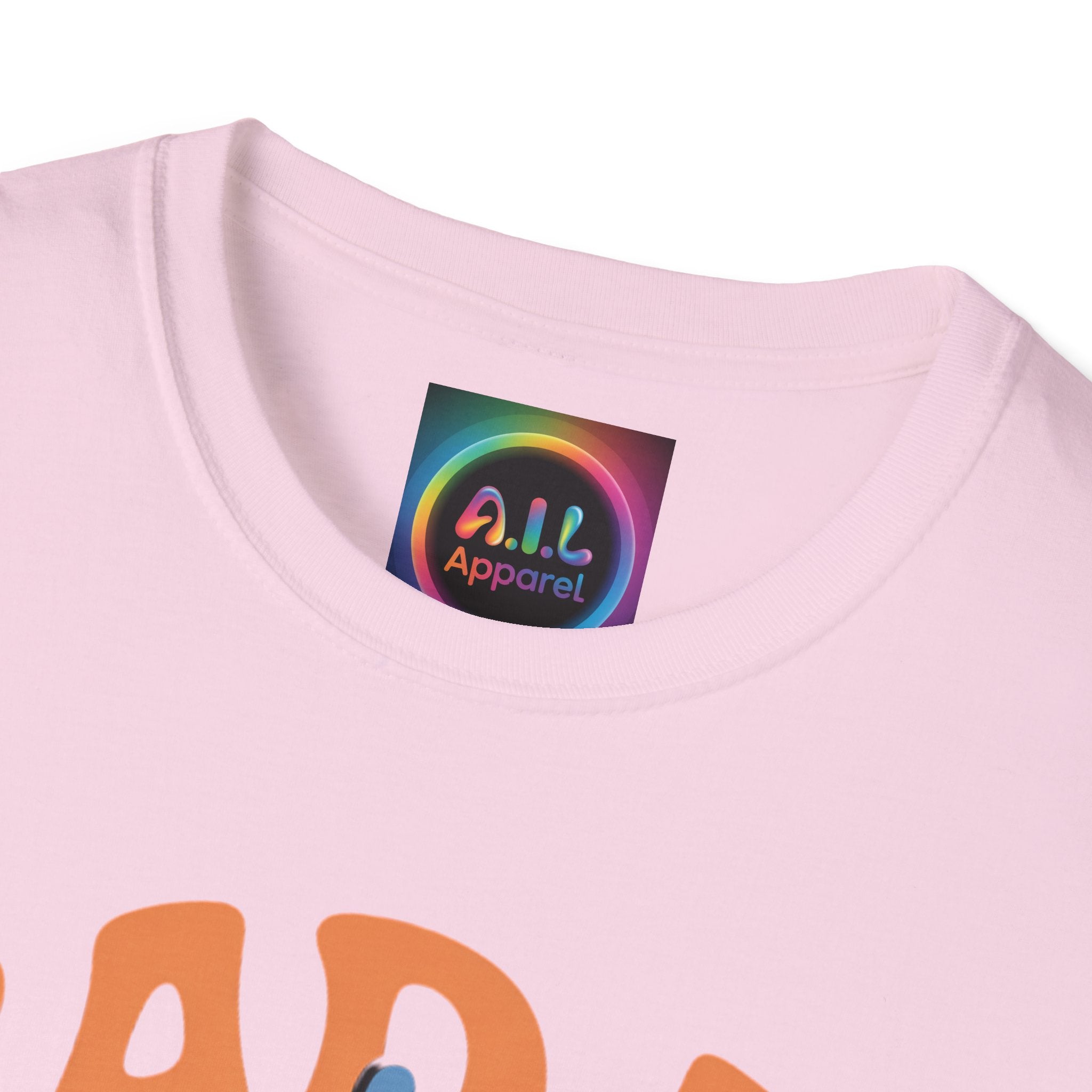 Bad AI Graphic T-Shirt — Middle Finger Skeleton Hand with Smiley Faces