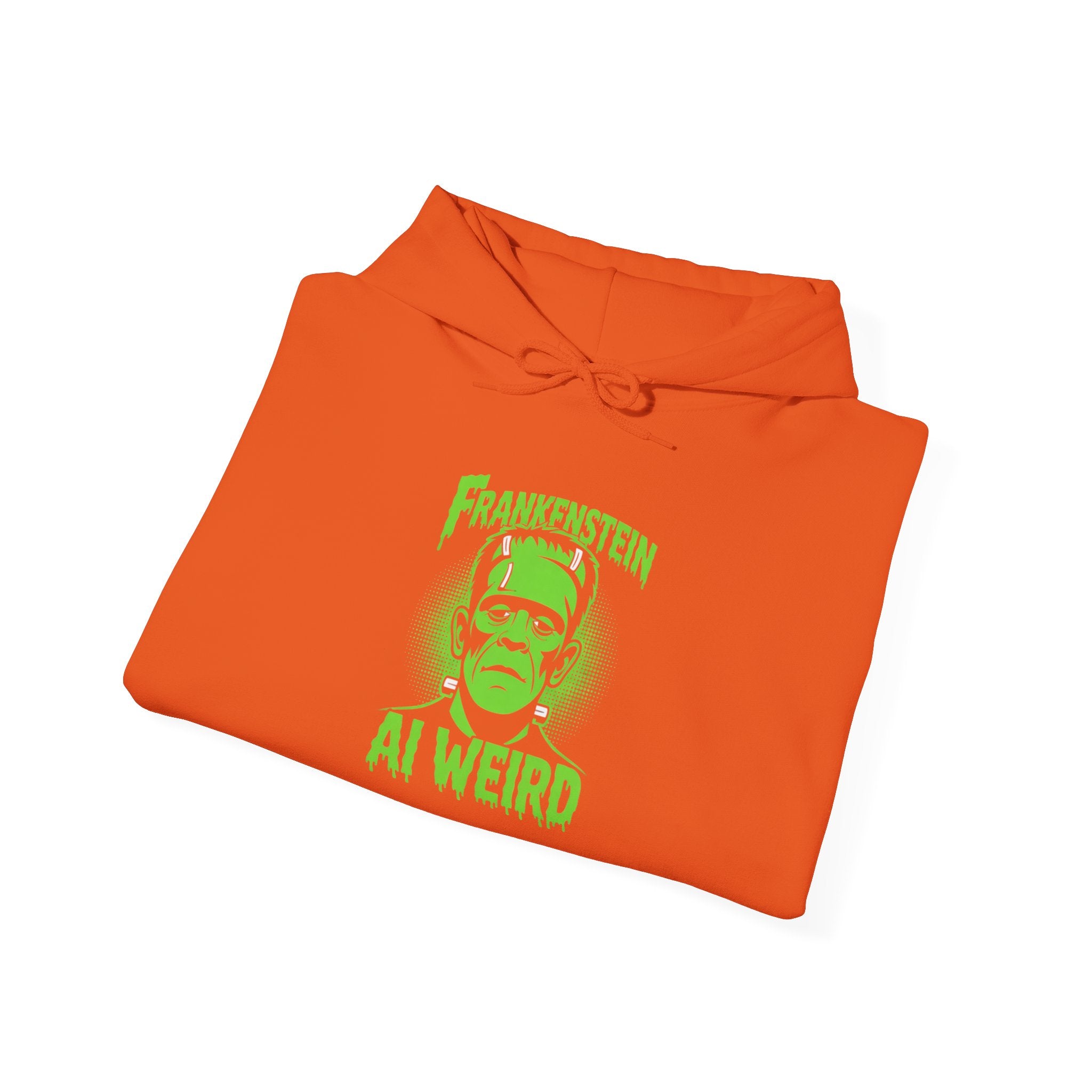 AI Weird  "Frankenbyte" Unisex Heavy Blend™ Hooded Sweatshirt