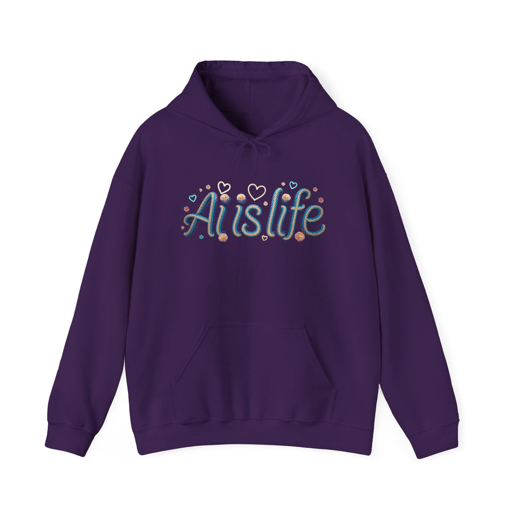 AI is Life  "TWISTED BEAUTY"  Cozy Unisex Sweatshirt