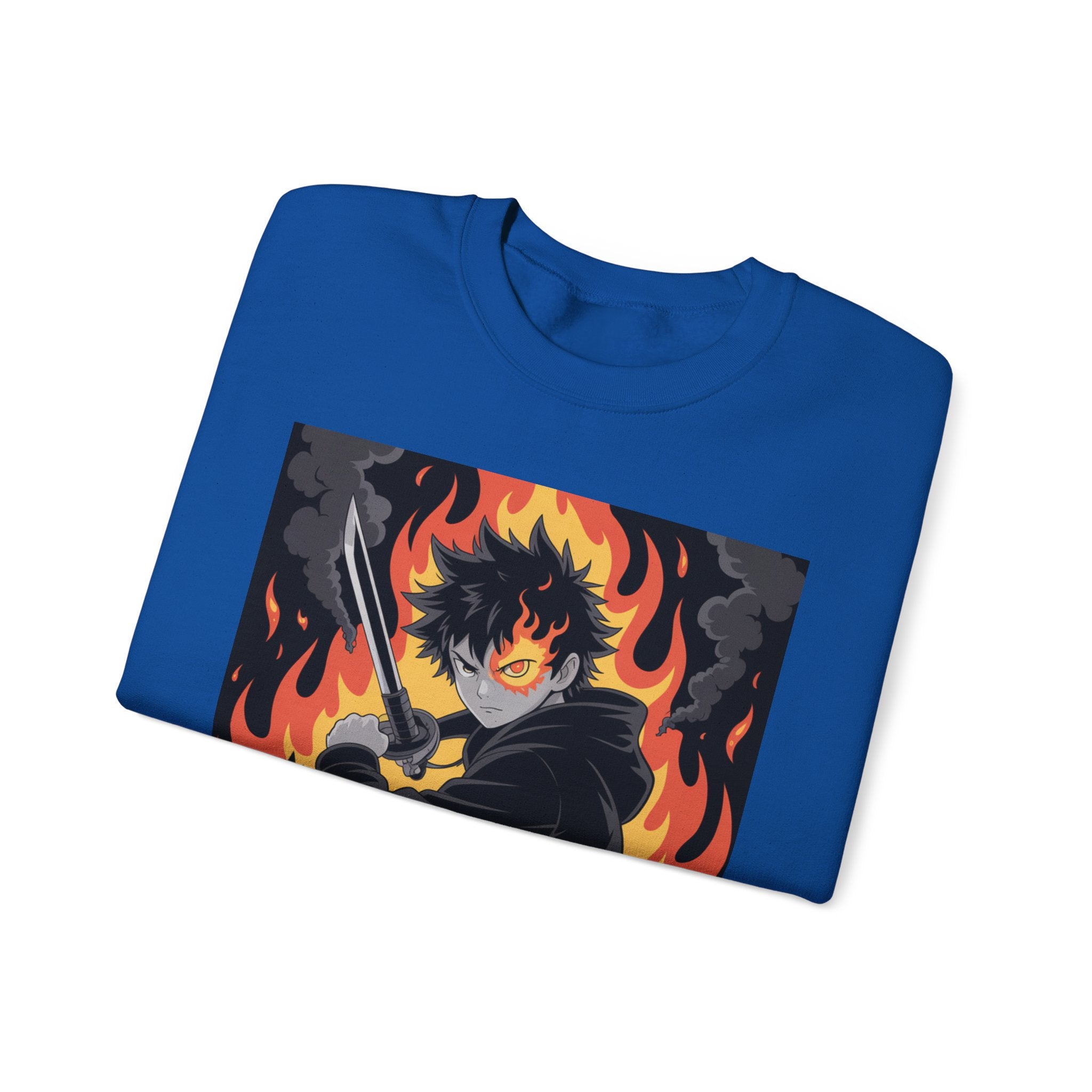 AI BEAST  "Warrior.exe"  Unisex Heavy Blend™ Crewneck Sweatshirt