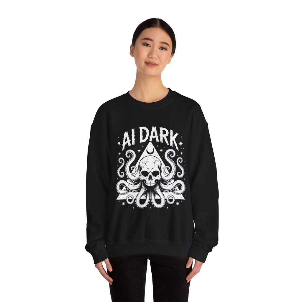 AI Dark  "Nightmare Network"  Unisex Heavy Blend™ Crewneck Sweatshirt