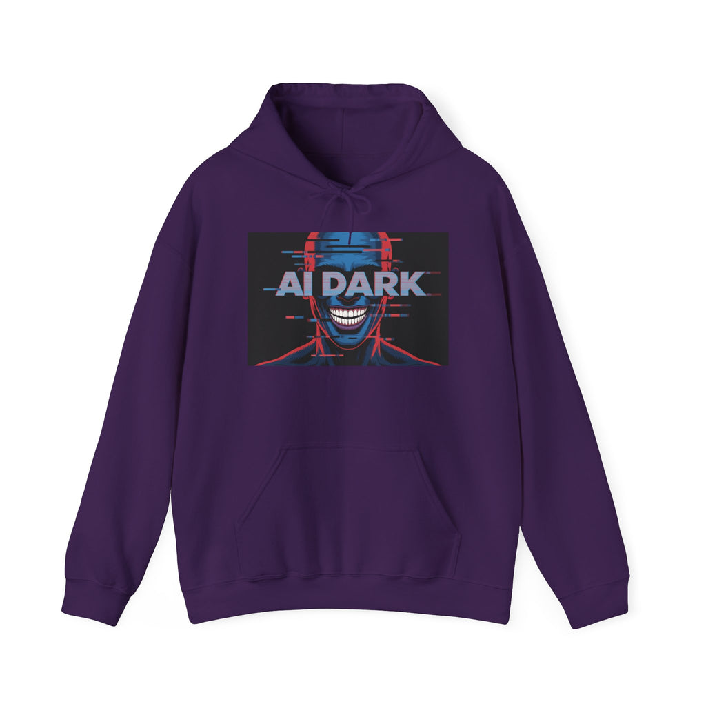 AI DARK  " Deepcore Distortion "  Unisex Heavy Blend™ Hooded Sweatshirt