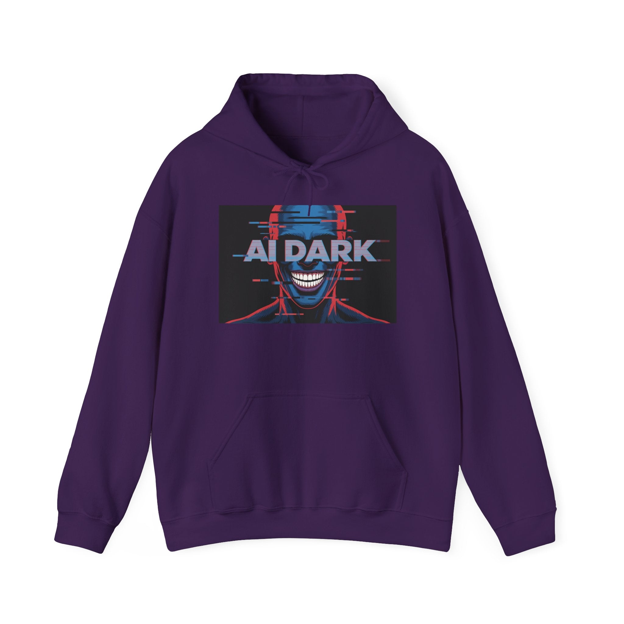 AI DARK  " Deepcore Distortion "  Unisex Heavy Blend™ Hooded Sweatshirt
