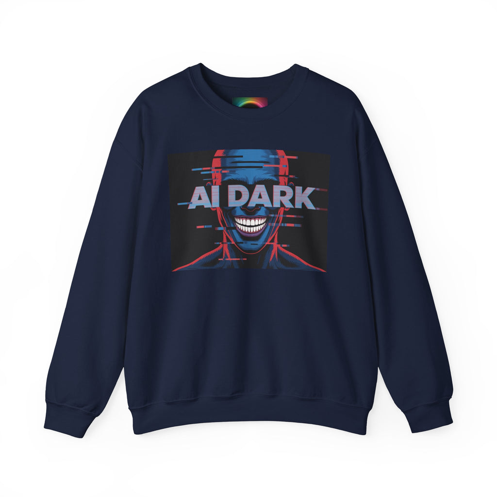 AI DARK  " Deepcore Distortion "  unisex Heavy Blend™ Crewneck Sweatshirt