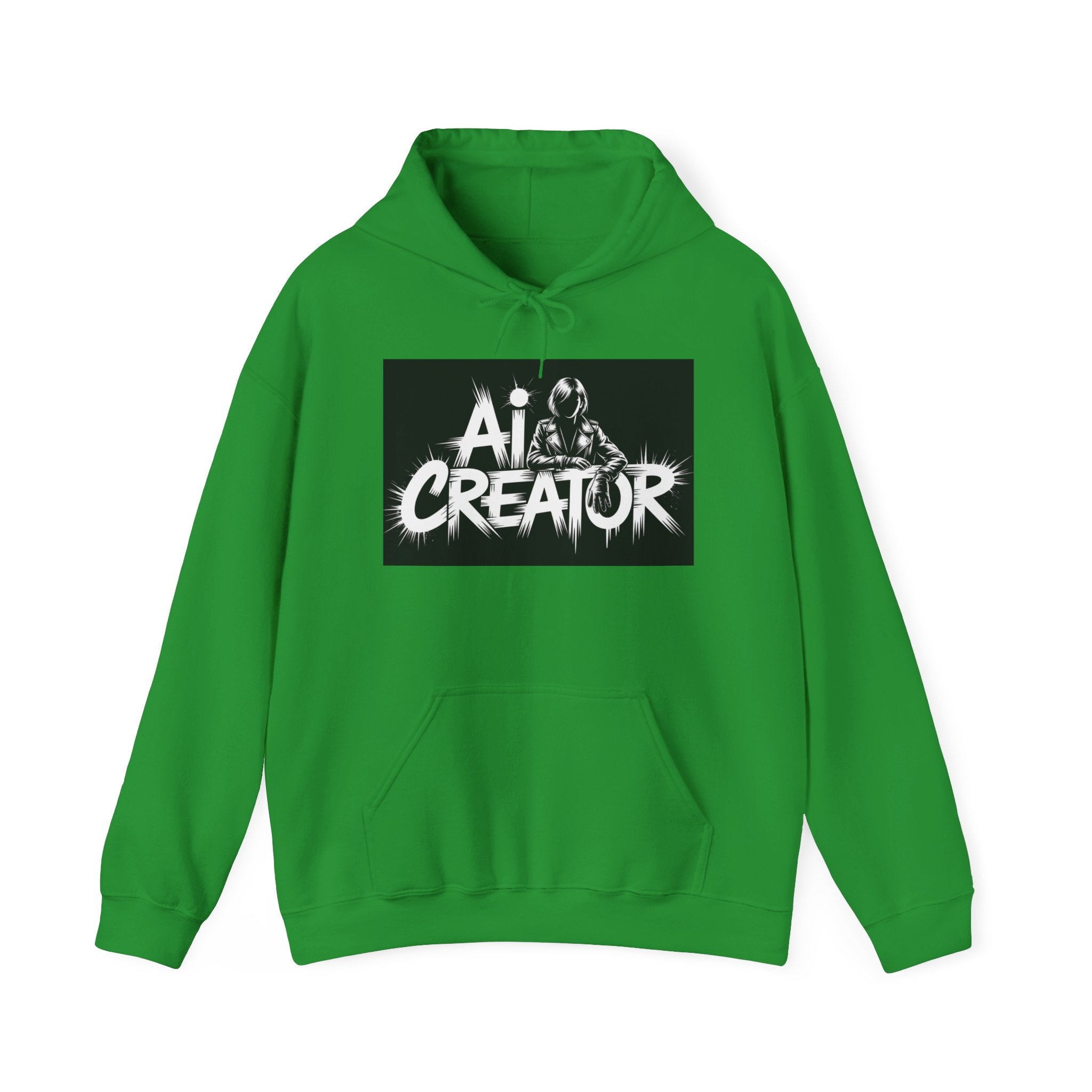 AI Creator  "Digital Rebel" Unisex Heavy Blend™ Hooded Sweatshirt