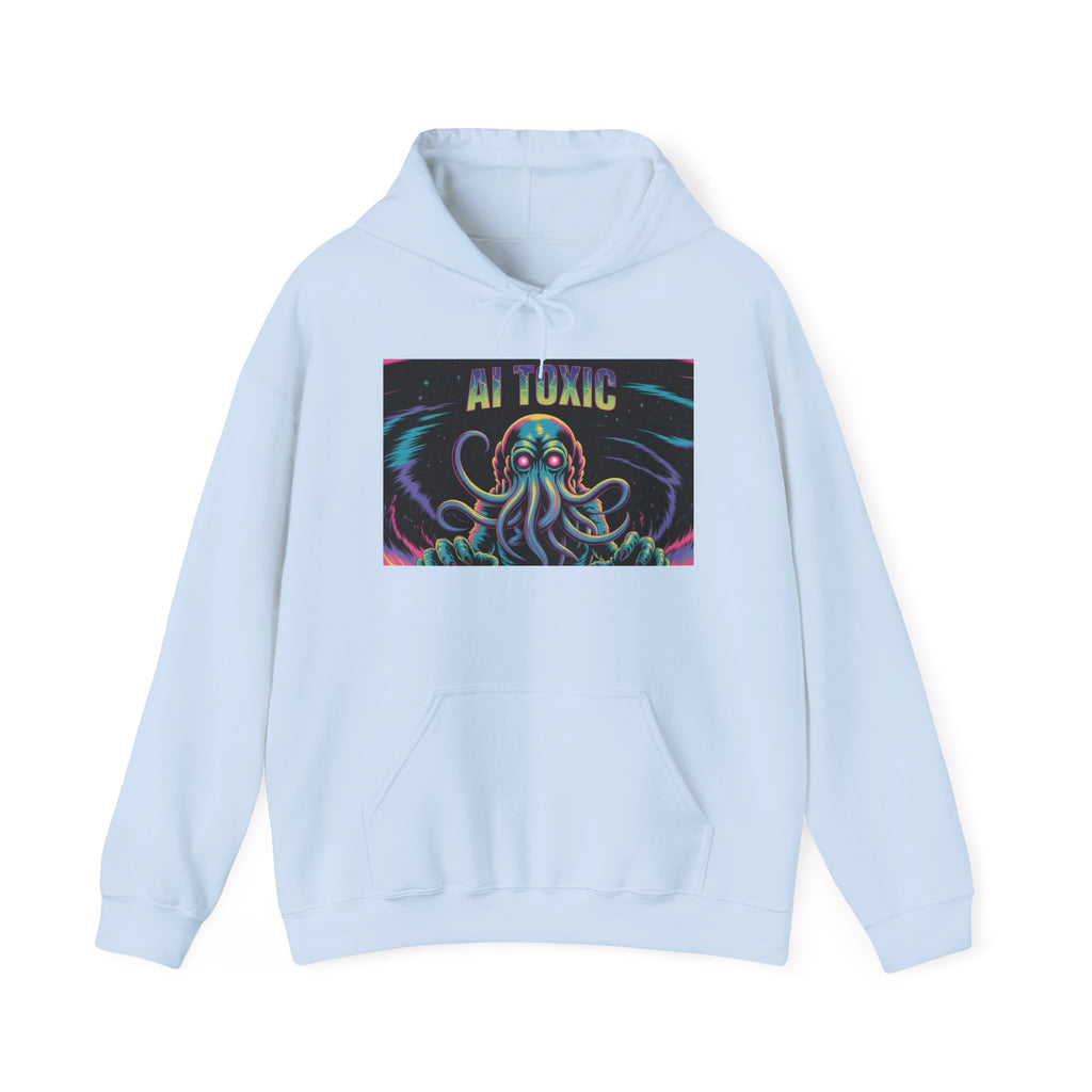 AI TOXIC  "Data  Overlord" Unisex Heavy Blend™ Hooded Sweatshirt