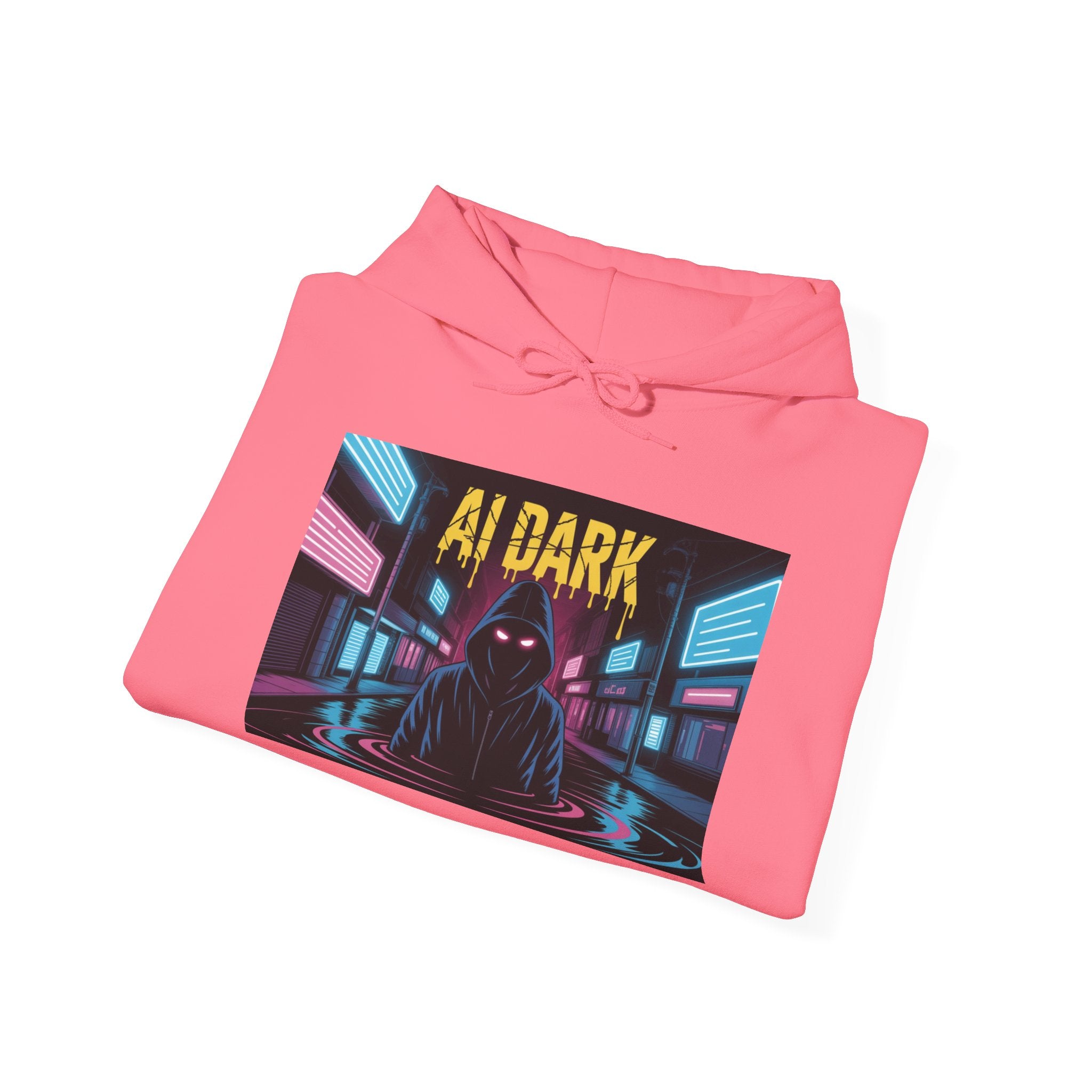 AI DARK  “Night Signal” Unisex Heavy Blend™ Hooded Sweatshirt