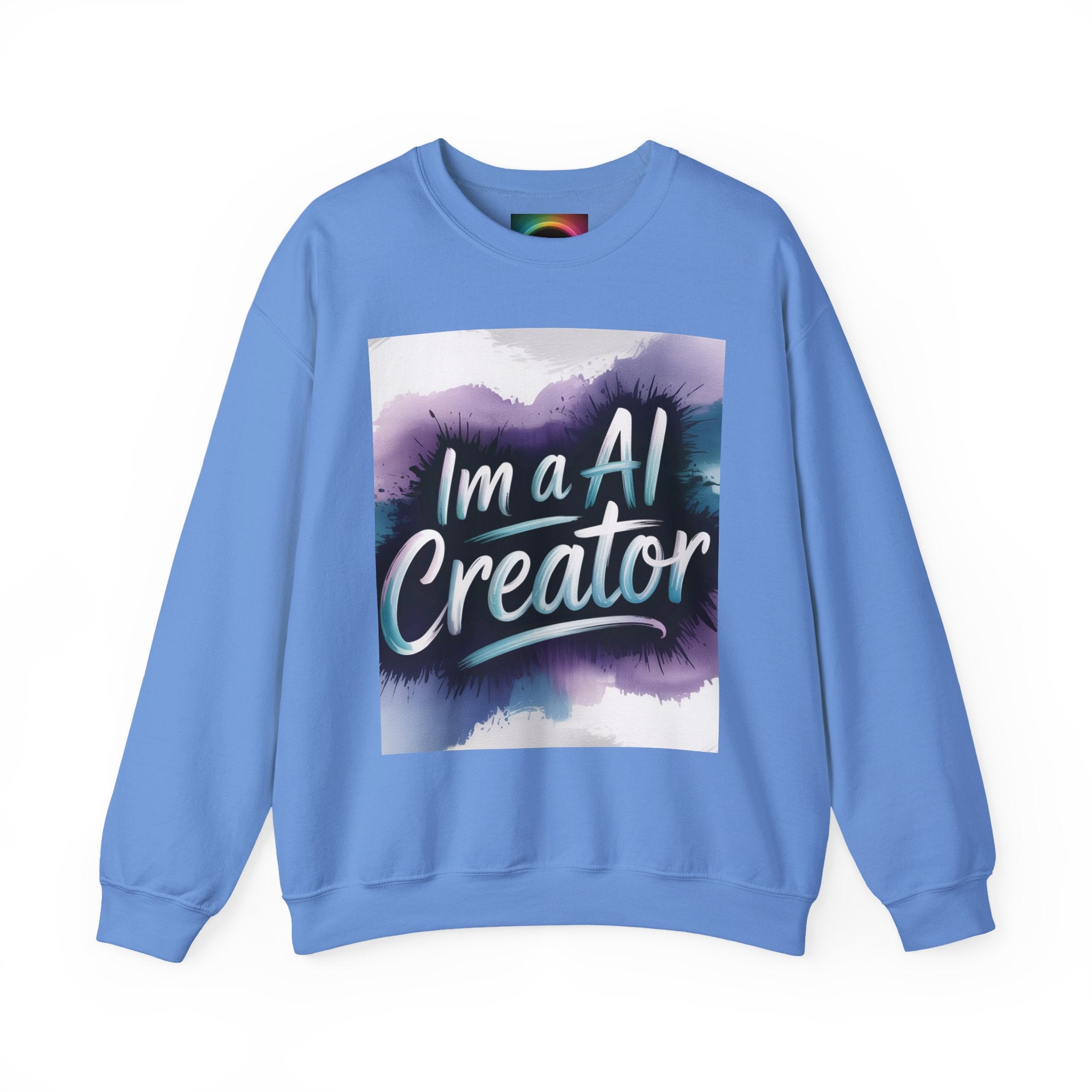 I’m a AI Creator "DIGITAL BRUSHSTROKE" Unisex Garment-Dyed Sweatshirt