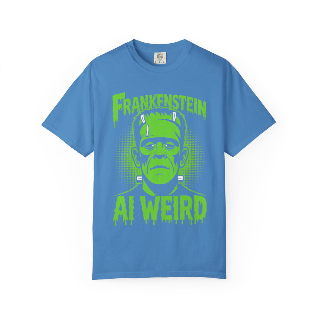 AI Weird  "Frankenbyte" Unisex Garment-Dyed T-shirt