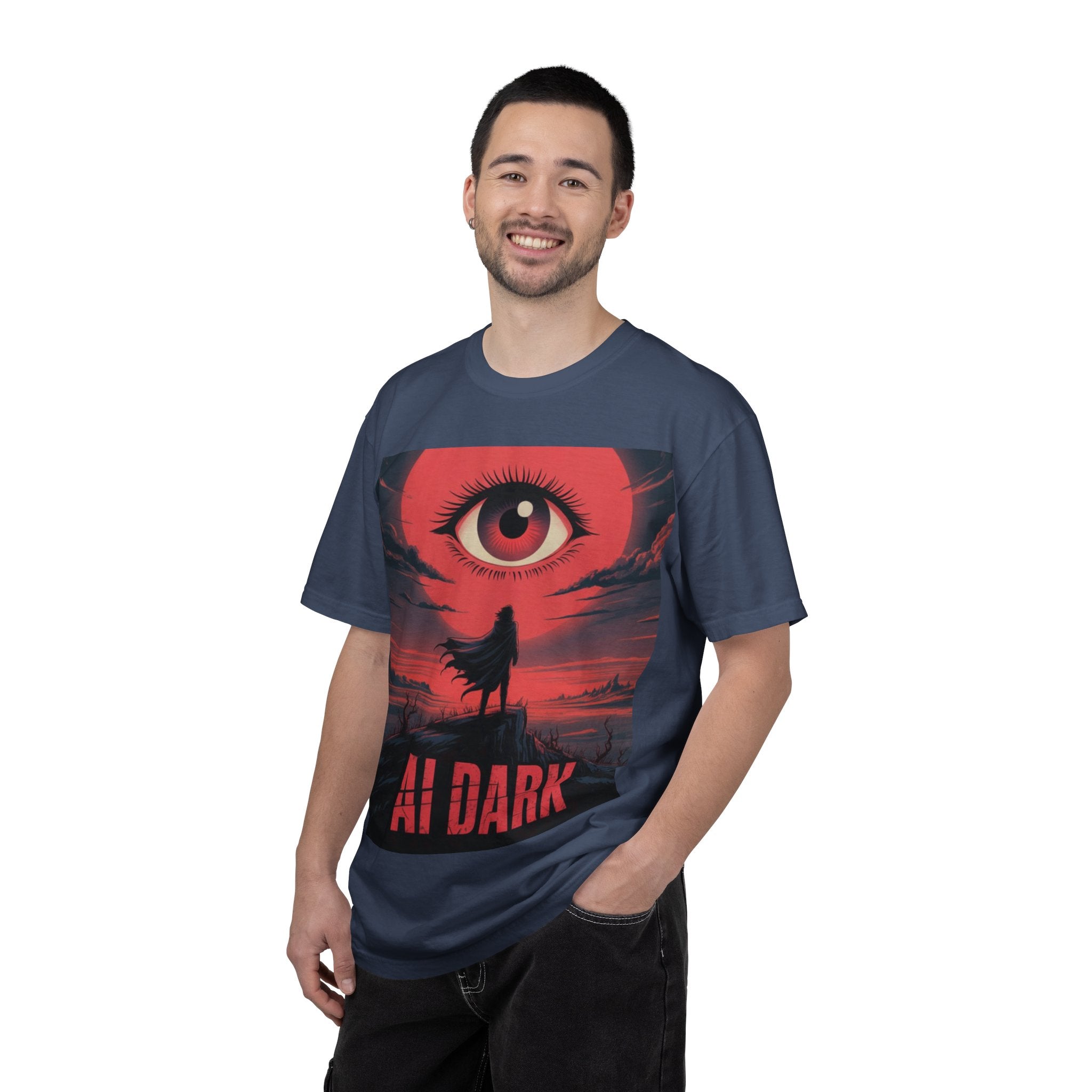 AI DARK “Shadow Protocol” Unisex Garment-Dyed T-shirt