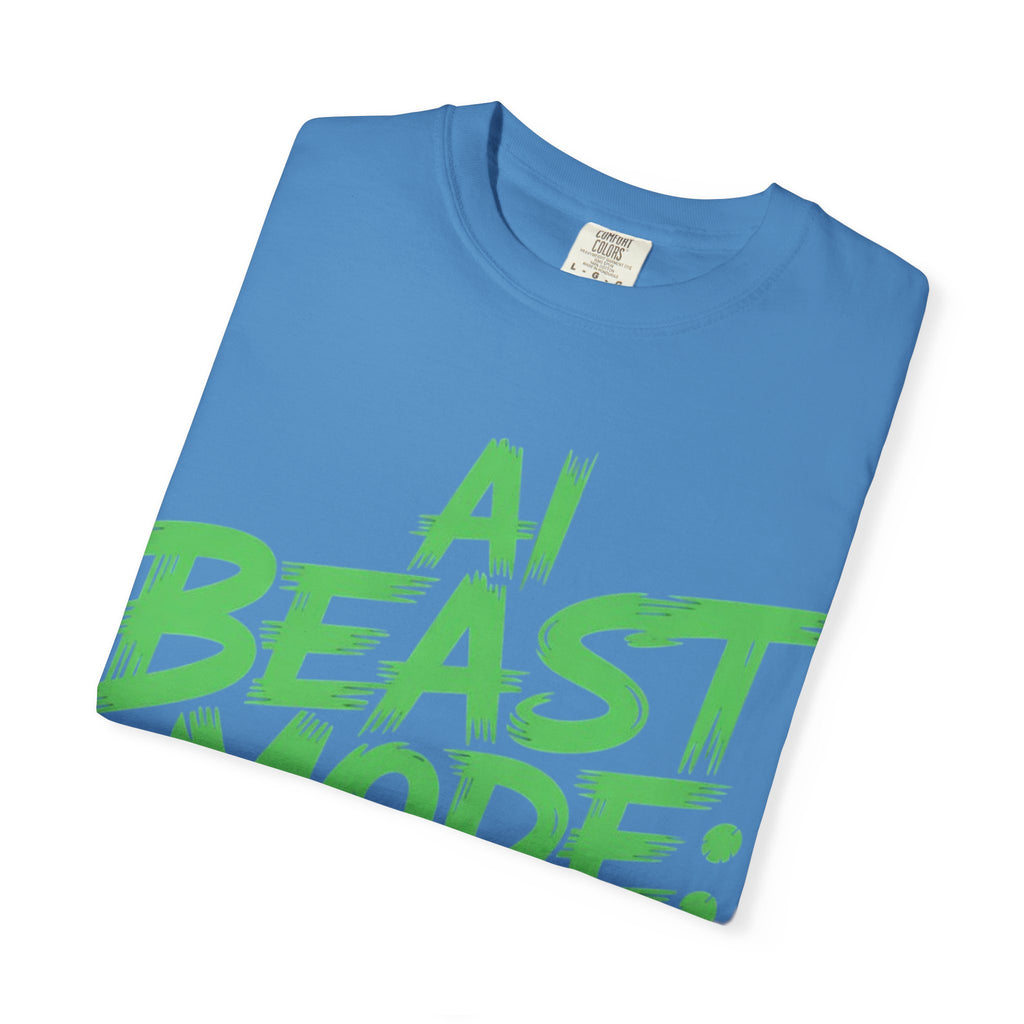 AI BEAST MODE: ON “DIGITAL HULK ENERGY” Unisex Garment-Dyed T-shirt