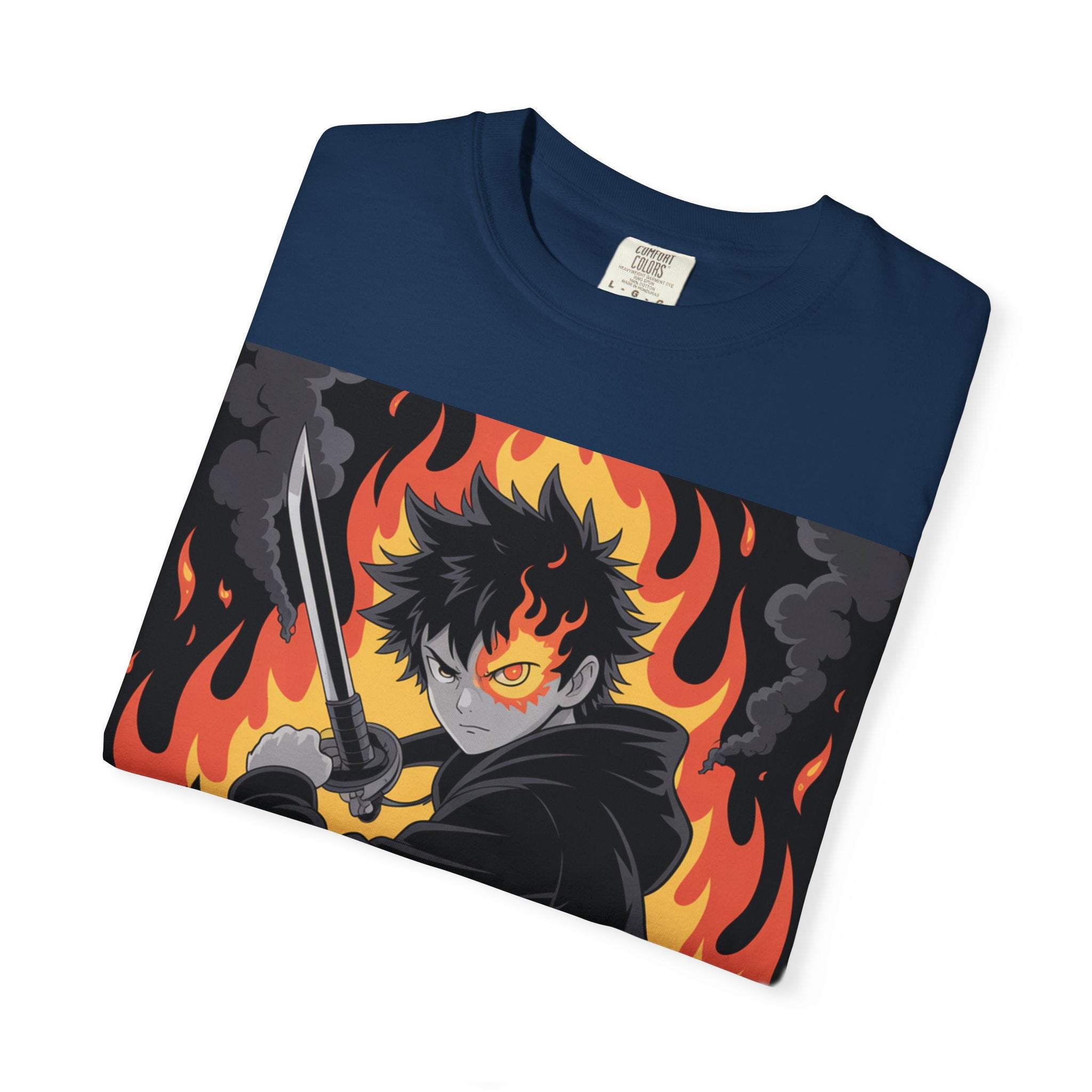 AI  BEAST "Warrior.exe"  of Unisex Garment-Dyed T-shirt