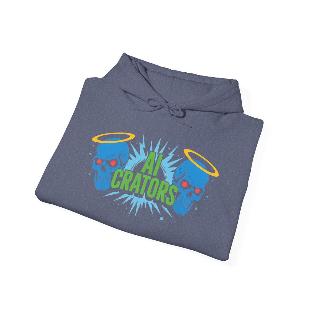 AI CREATORS "HALO LOGIC SKULLS" Unisex Heavy Blend™ Hoodie