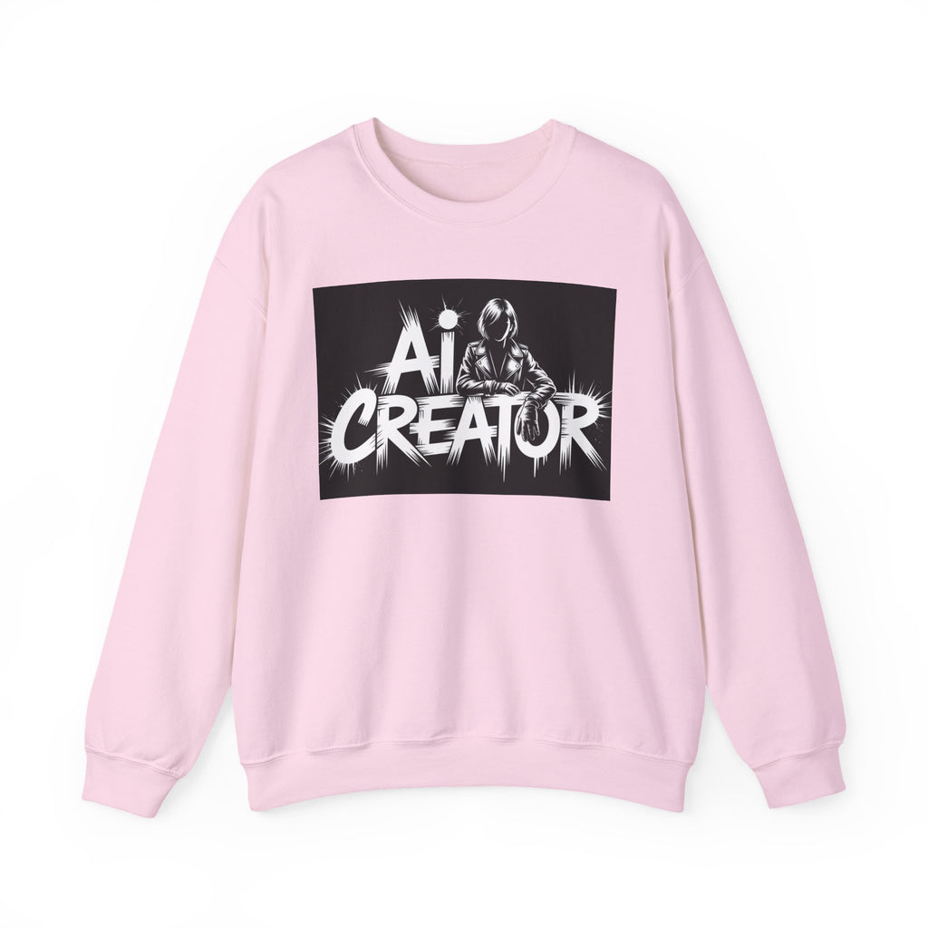 AI Creator  "Digital Rebel" Unisex Heavy Blend™ Crewneck Sweatshirt