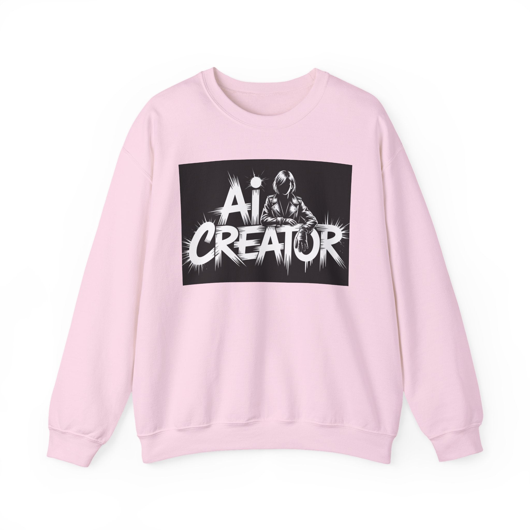AI Creator  "Digital Rebel" Unisex Heavy Blend™ Crewneck Sweatshirt