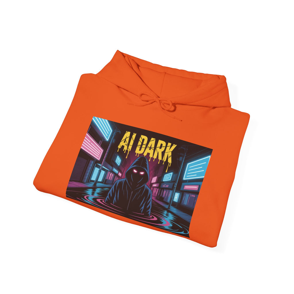 AI DARK  “Night Signal” Unisex Heavy Blend™ Hooded Sweatshirt
