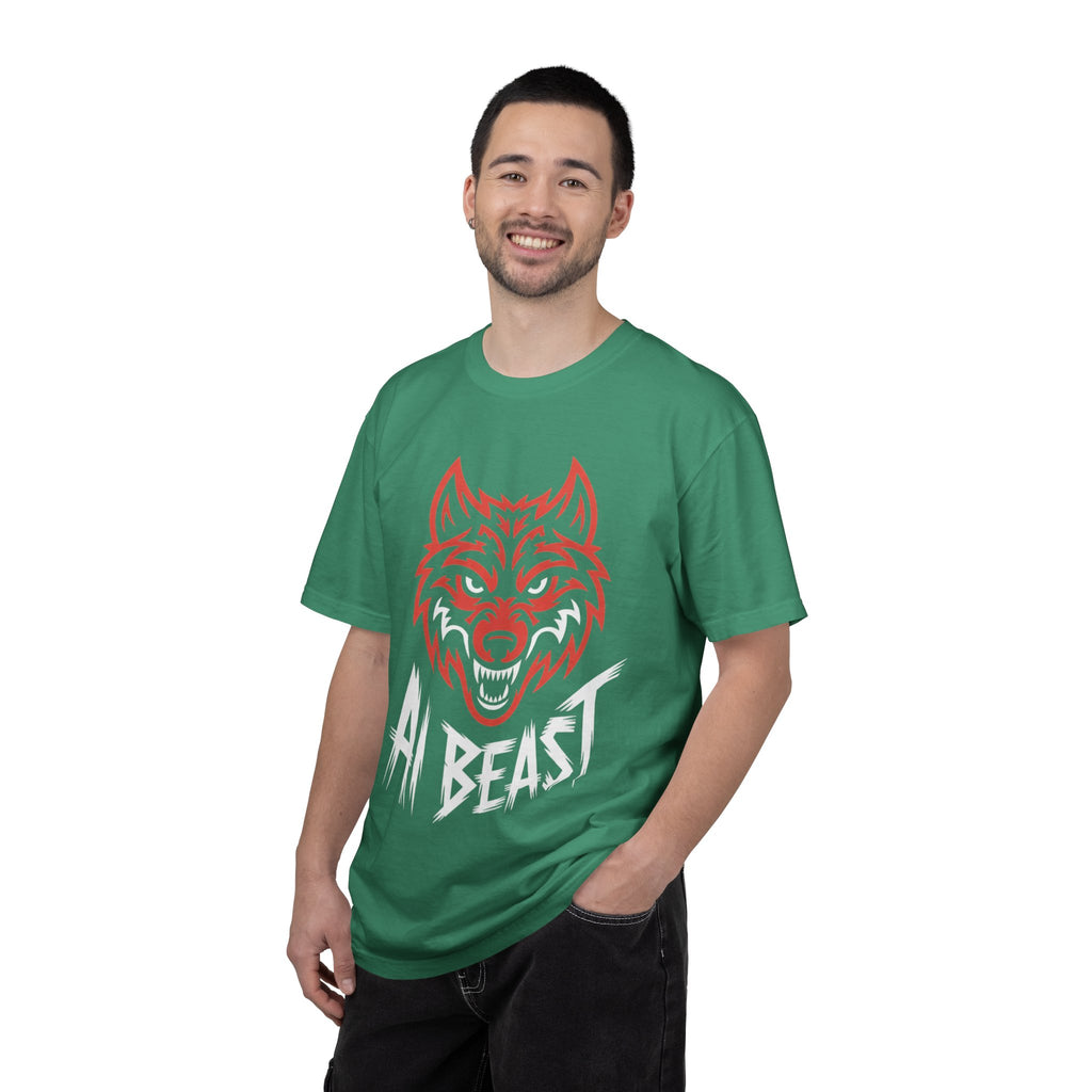 AI BEAST " Alpha Mode "  Unisex Garment-Dyed T-shirt