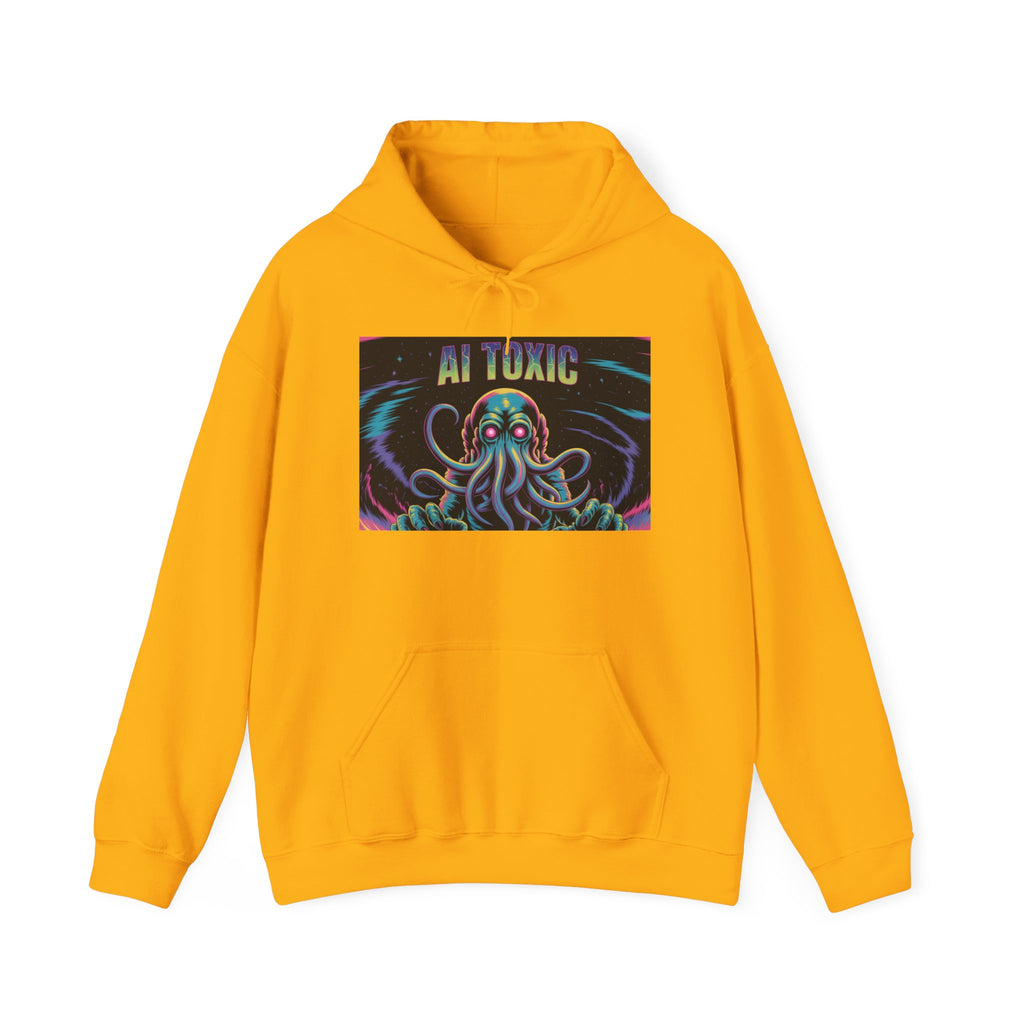 AI TOXIC  "Data  Overlord" Unisex Heavy Blend™ Hooded Sweatshirt