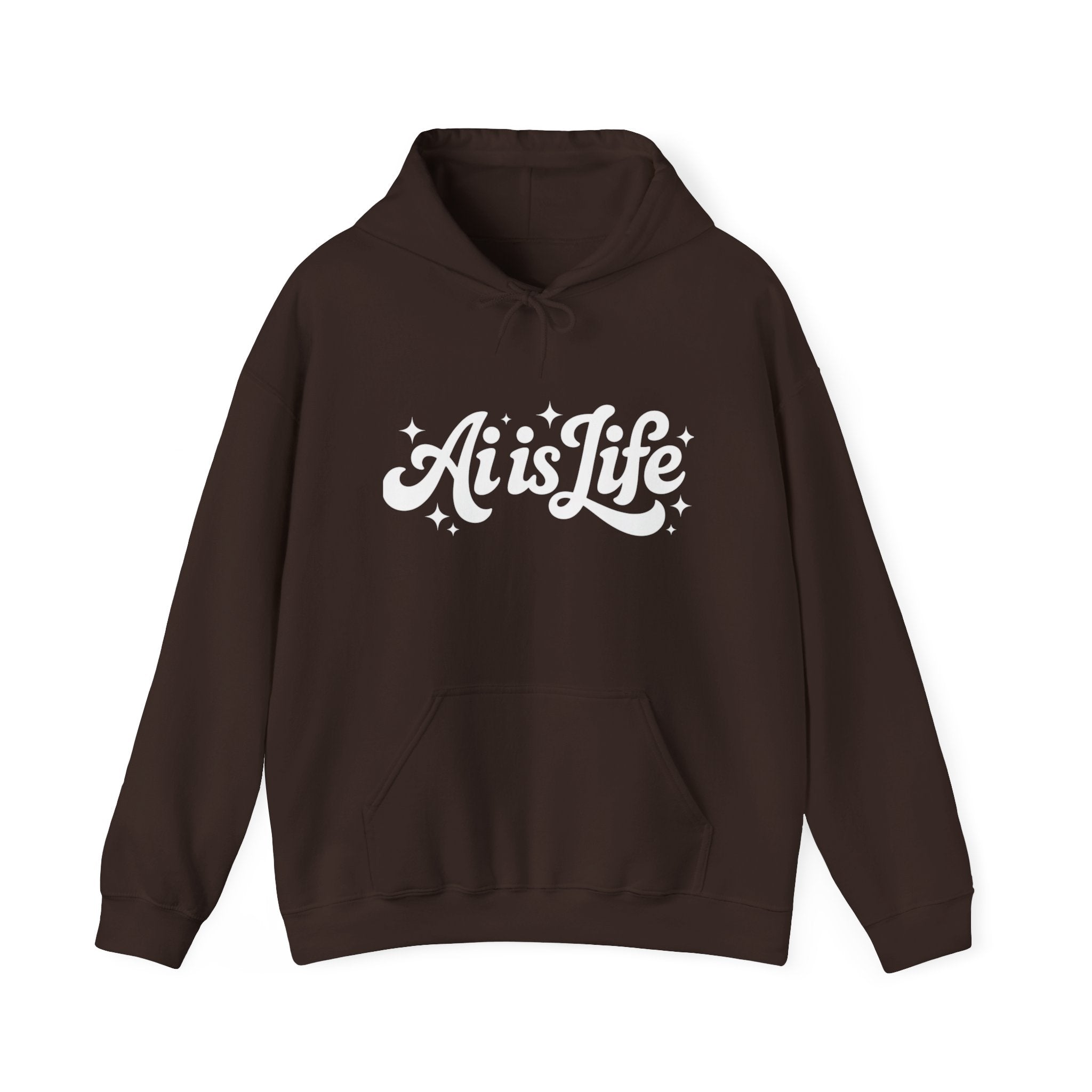 Ai is Life  "TechFlow Energy" Unisex Heavy Blend™ Hooded Sweatshirt
