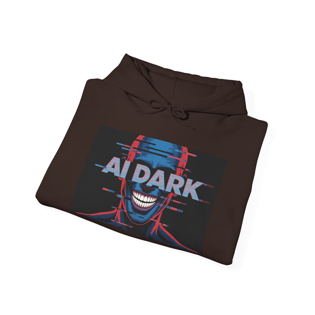 AI DARK  " Deepcore Distortion "  Unisex Heavy Blend™ Hooded Sweatshirt