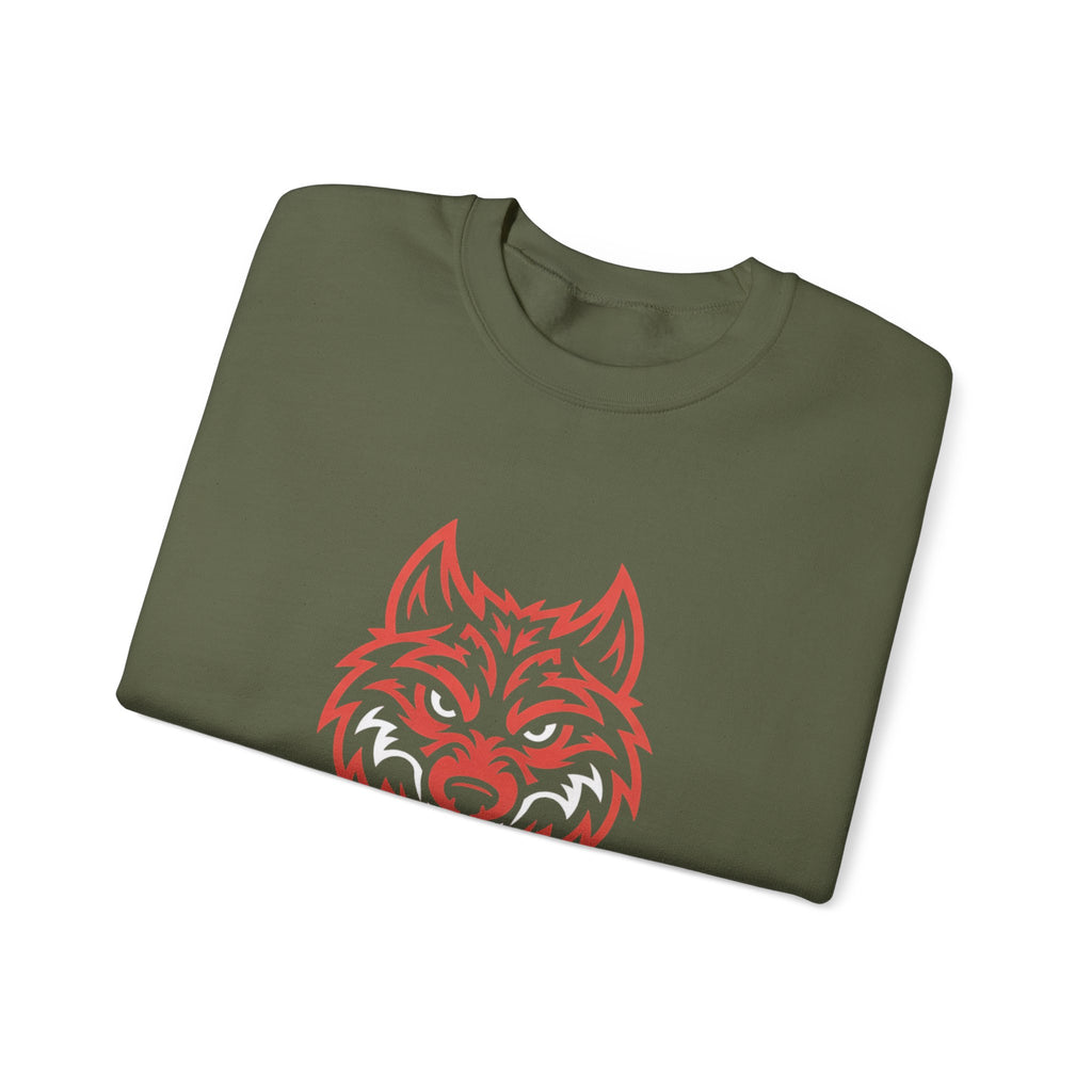 AI BEAST " Alpha Mode " Unisex Heavy Blend™ Crewneck Sweatshirt