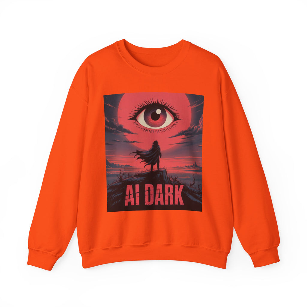 AI DARK “Shadow Protocol” Unisex Heavy Blend™ Crewneck Sweatshirt