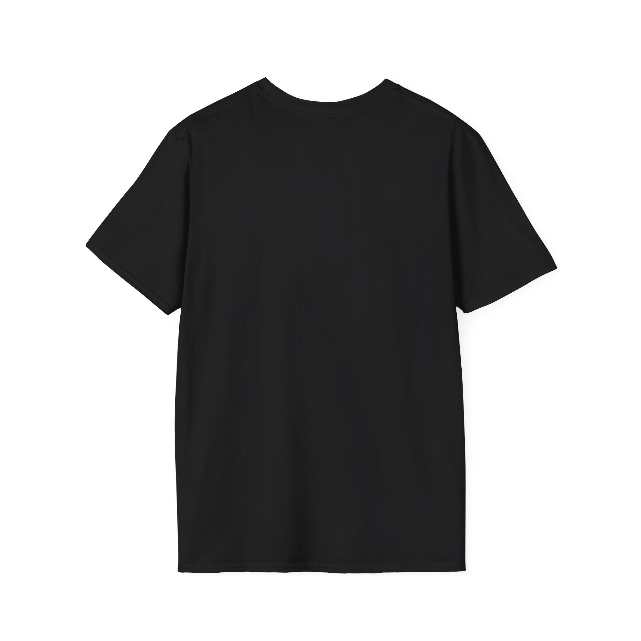 Bad AI Graphic T-Shirt — Middle Finger Skeleton Hand with Smiley Faces