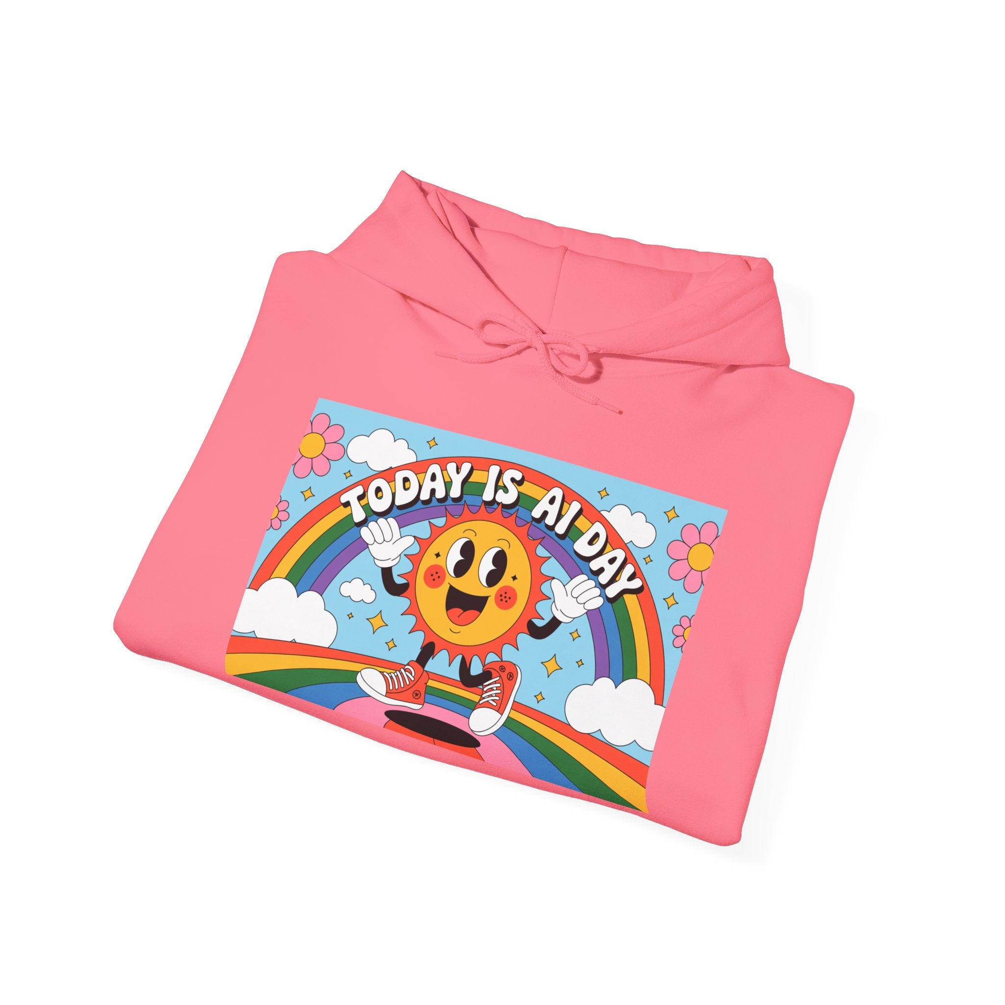 Today Is AI Day  "Sunshine Circuit" Unisex Sweatshirt, Fun Casual Wear