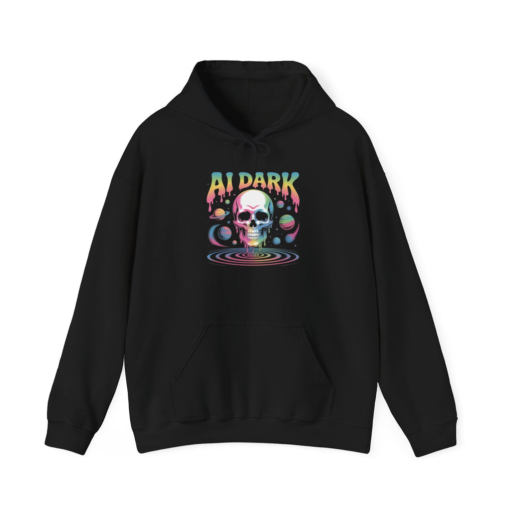 AI DARK “Death of Data” Unisex Heavy Blend™ Hooded Sweatshirt