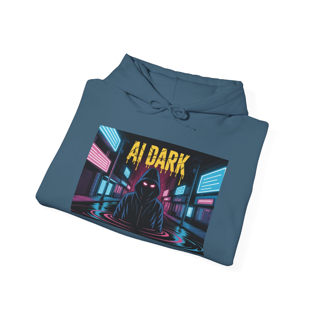 AI DARK  “Night Signal” Unisex Heavy Blend™ Hooded Sweatshirt