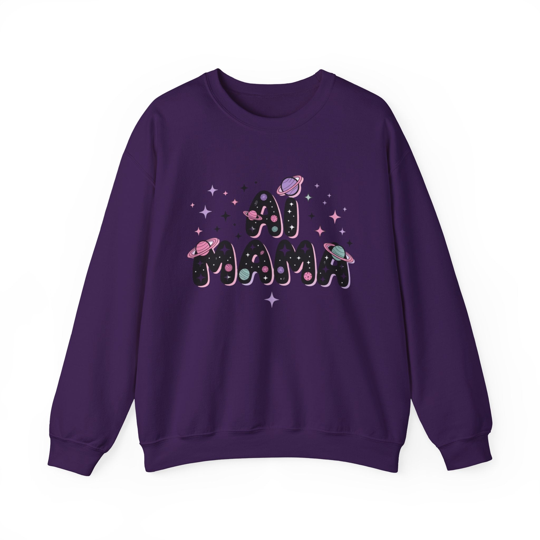 AI Mama "Digital Daydreamer" Unisex Heavy Blend™ Crewneck Sweatshirt