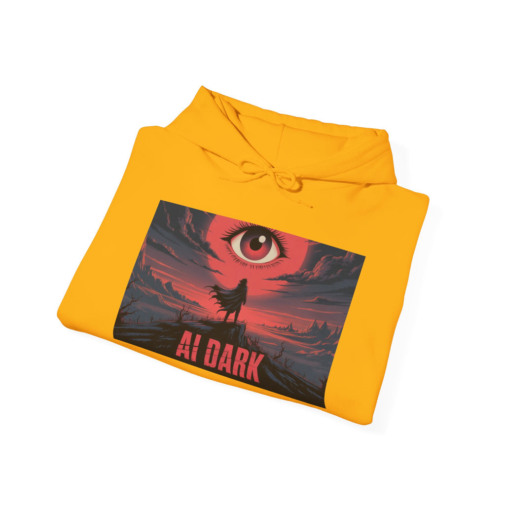 AI DARK  “ Shadow Protocol ”  Unisex Heavy Blend™ Hooded Sweatshirt
