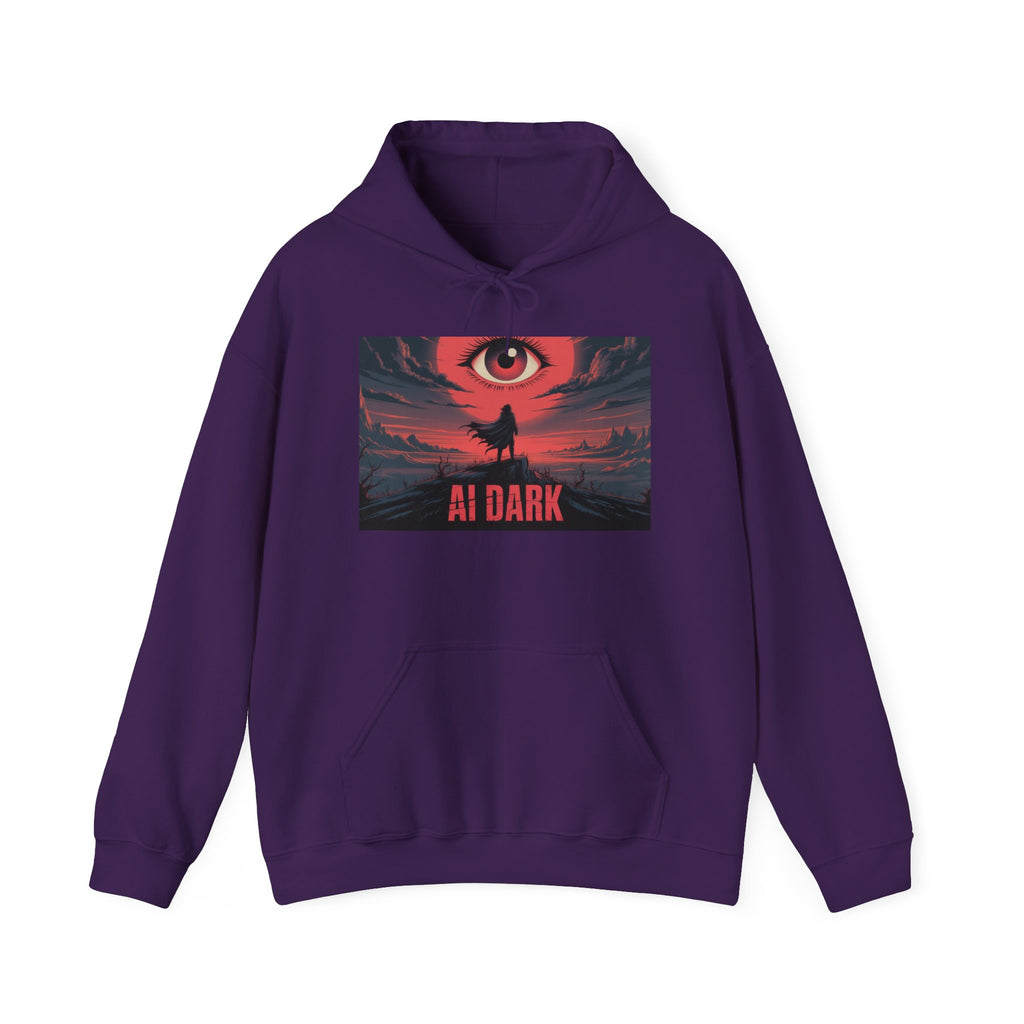 AI DARK  “ Shadow Protocol ”  Unisex Heavy Blend™ Hooded Sweatshirt