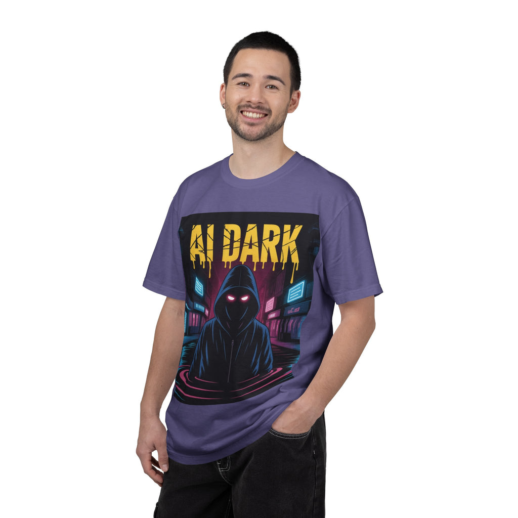 AI DARK  “Night Signal”  Unisex Garment-Dyed T-shirt