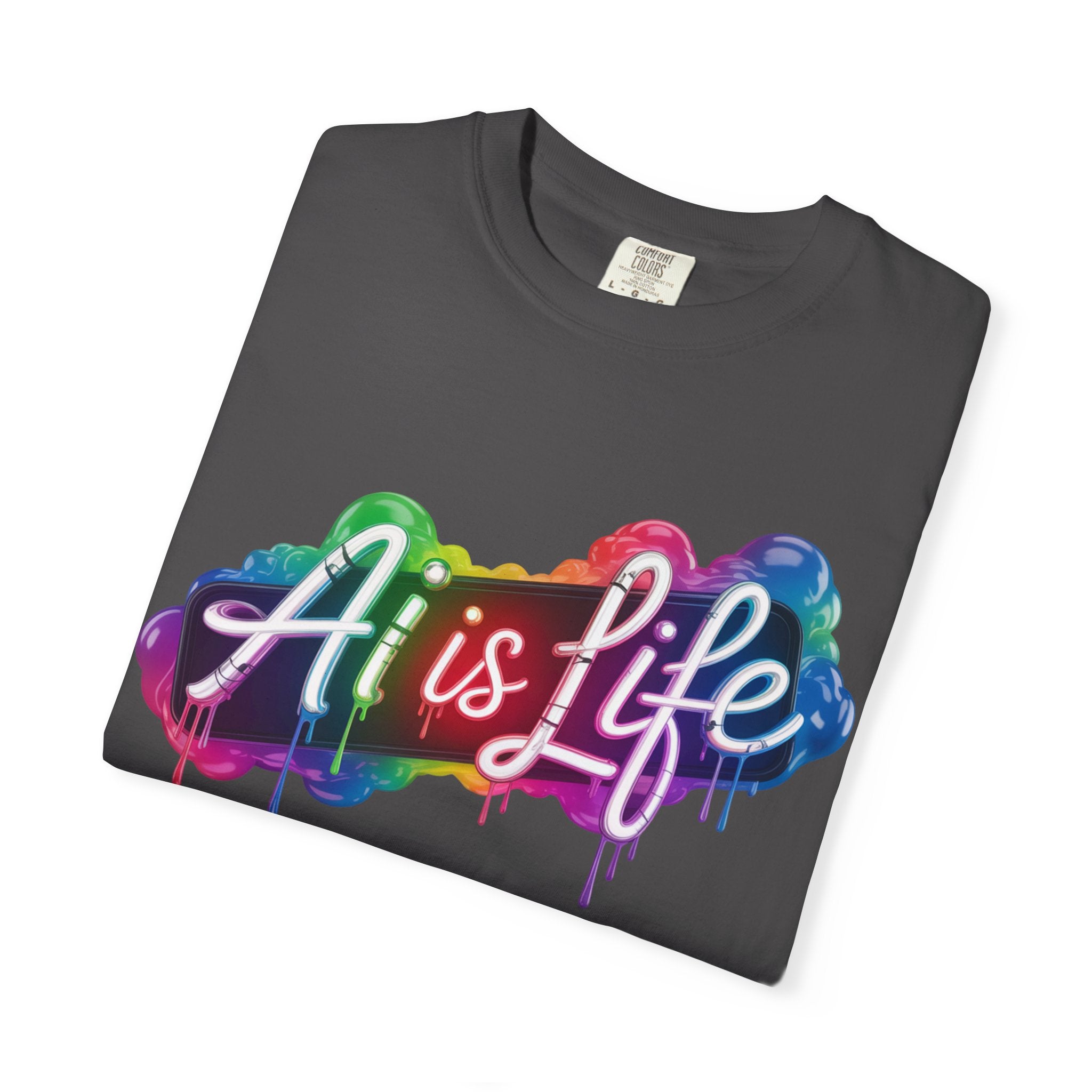 AI is LIFE  “PipeDream Intelligence”  Heavy Blend™ Crewneck T-Shirt